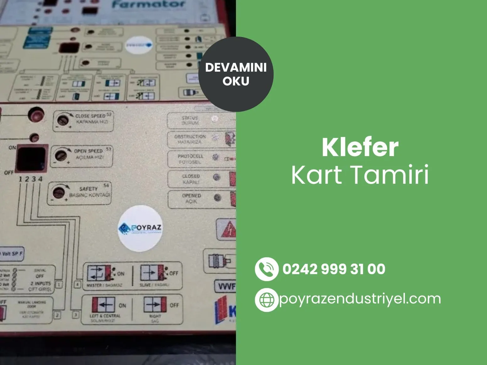Klefer kart tamiri